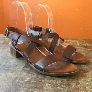 Yoki Shirl Strappy Sandals Womens 11 Brown Open Toe Bohemian Minimalist Earthy